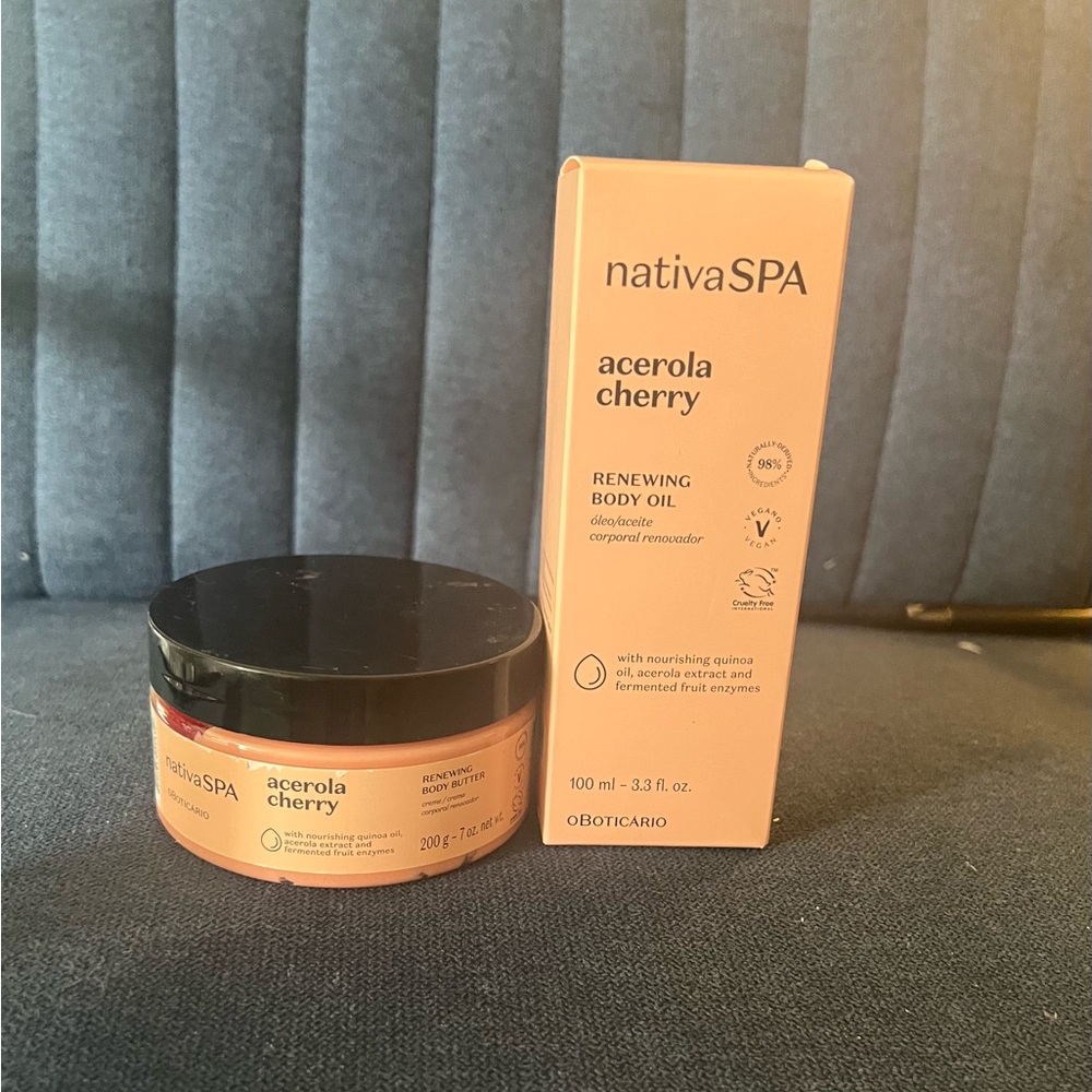 O Boticário Nativa SPA Acerola Cherry body care set. - Picture 3 of 3